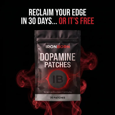 IRONBORN PERFORMANCE PATCH — FOCUS, ENERGY, DRIVE & CONFIDENCE